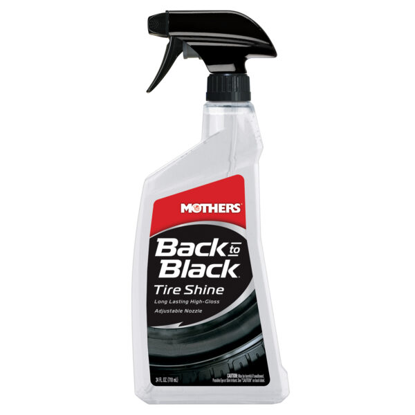 back to black tire shine 24 oz