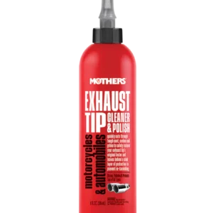 Limpiador y pulidor de puntas de escape Mothers Exhaust Tip Cleaner & Polish 8 oz para acero inoxidable y cromados.